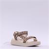 Marco Tozzi Tabiano T-Bar Sandal - Leopard Combi