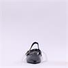 Marco Tozzi Viano Low-Heel Slingback - Black Patent
