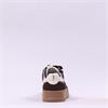 Marco Tozzi Crista Side-Zip Lace Trainer - Chocolate Combi
