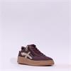 Marco Tozzi Crista Side-Zip Lace Trainer - Mulberry Combi