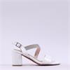 Marco Tozzi Paduli Glitter Cross Strap - White Combi