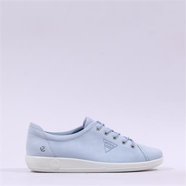 Ecco Women Soft 2.0 Laced - Dusty Blue
