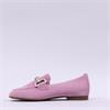 Gabor Jangle Slip On Buckle Loafer - Pink Suede