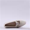 Gabor Jangle Slip On Buckle Loafer - White Gold