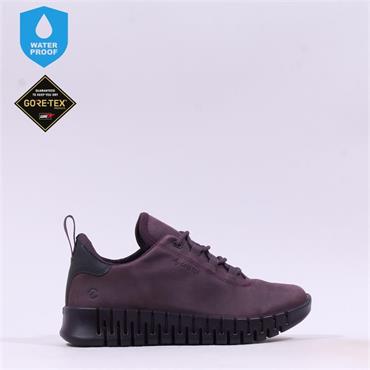 Ecco Women Gruuv GoreTex Trainer - Mauve