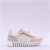 Ecco Women Gruuv Side Zip Lace Trainer - Rose Dust