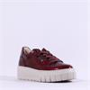 Gabor Rivazza Platform Side Zip Trainer - Bordeaux Patent
