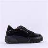Gabor Rivazza Platform Side Zip Trainer - Black Patent