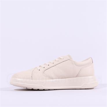 Ecco Women Move Side Zip Comfort Trainer - Limestone