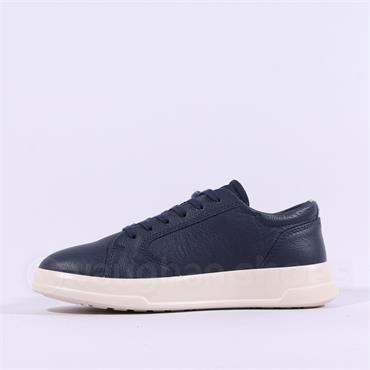Ecco Women Move Side Zip Comfort Trainer - Marine