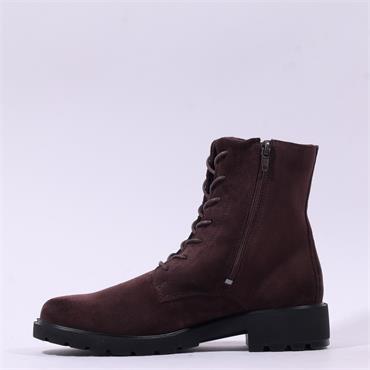 Ecco Women Metropole Vienna Laced Boot - Brown Nubuck
