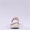 Ecco Women Soft Velcro Strappy Sandal - Metallic Snake