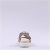 Ecco Women Soft Sandal Cross Straps - Cashmere Metallic