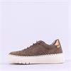 Gabor Sail Platform Bungie Lace Trainer - Mocha Suede