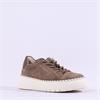 Gabor Sail Platform Bungie Lace Trainer - Mocha Suede