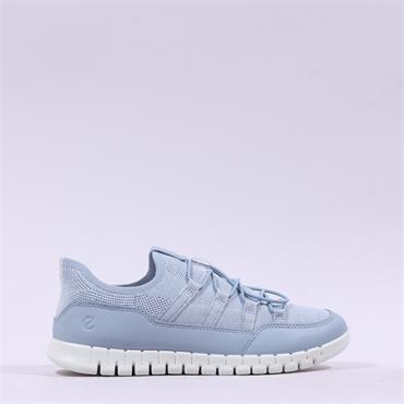 Ecco Women Gruuv Lite Pullstring Trainer - Dusty Blue
