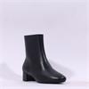 Ecco Women Liva 35 Low Heel Boot - Black Leather