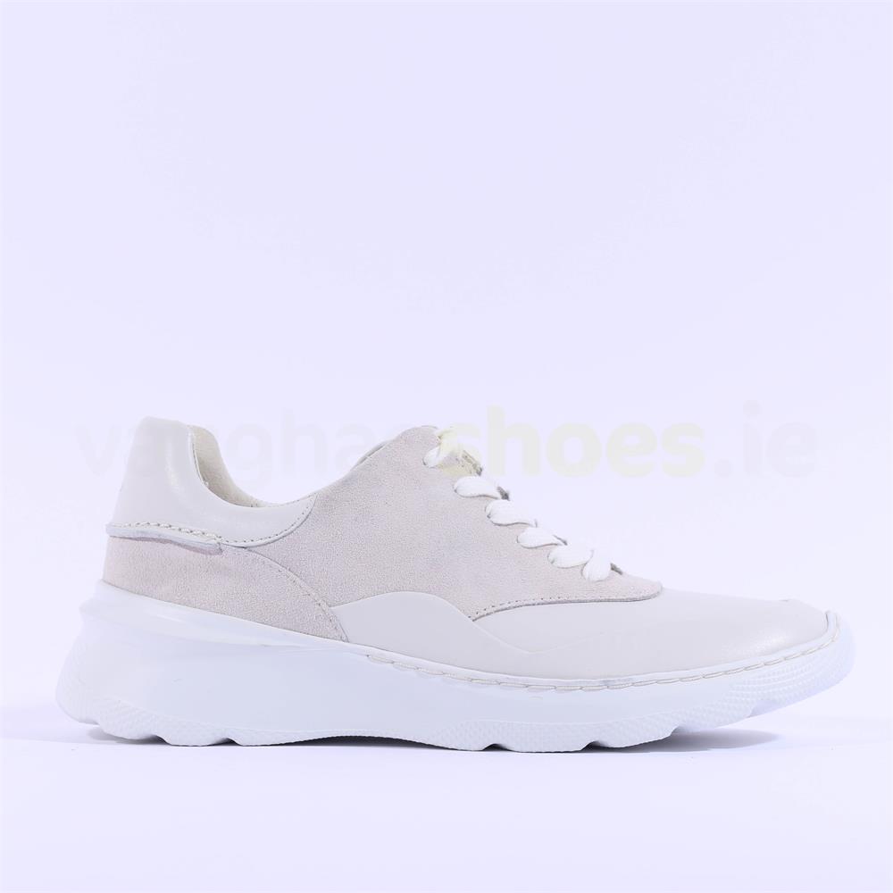 Clarks Sprintlite Lace Cream Leather Vaughan Shoes Ireland