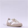 Gabor West Gumsole Laced Trainer - White Beige