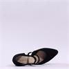 Gabor Gisele Strappy Block Heel - Black Suede