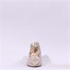 Gabor Gisele Strappy Block Heel - Gold Metallic