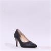 Gabor Dane Classic Pointed Toe High Heel - Black Leather