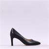 Gabor Dane Classic Pointed Toe High Heel - Black Leather