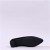 Gabor Helga Stacked Heel Court Shoe - Black Suede