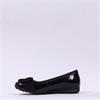 Gabor Forrest Ring Detail Low Wedge Pump - Black Patent