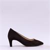 Gabor Daze Pointed Mid Heel - Mocca Suede