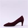 Gabor Daze Pointed Mid Heel - Mulberry Suede