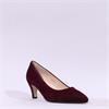 Gabor Daze Pointed Mid Heel - Mulberry Suede