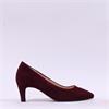 Gabor Daze Pointed Mid Heel - Mulberry Suede