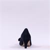 Gabor Dusty Bow Detail High Heel - Dark Navy Suede