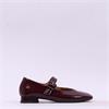 Gabor Iggy Low Heel Strap Loafer - Mulberry Patent