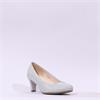 Gabor Nesta Classic Mid Heel Court - Silver Sparkle