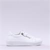 Gabor Twin Zip Platform Trainer Wisdom - White Leather