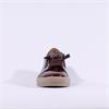 Gabor Wisdom Twin Zip Platform Trainer - Bordeaux Patent