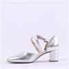 Gabor Gisele Block Heel Strappy Heel - Silver
