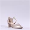 Gabor Gisele Block Heel Strappy Heel - Gold