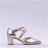 Gabor Gisele Block Heel Strappy Heel - Gold