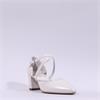 Gabor Gisele Block Heel Strappy Heel - Off White Leather