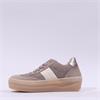 Gabor Steam Platform Gumsole Trainer - Beige Combi