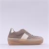 Gabor Steam Platform Gumsole Trainer - Beige Combi