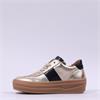 Gabor Steam Platform Gumsole Trainer - Gold Black