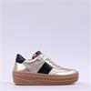 Gabor Steam Platform Gumsole Trainer - Gold Black