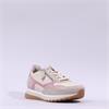 Gabor Hollywell Side Zip Lace Trainer - Beige Pink