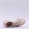 Gabor Hollywell Side Zip Lace Trainer - Beige Pink