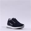 Gabor Hollywell Side Zip Lace Trainer - Navy Combi