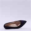 Gabor Daze Mid Heel Pointed Court Shoe - Dark Navy Suede